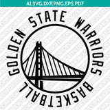 Golden State Warriors Logo SVG | NBA Vector Cricut Silhouette
