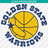 Golden State Warriors Logo SVG | NBA Vector Cricut Silhouette