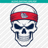 Gonzaga Bulldogs Logo SVG Bundle | NCAA College Vector Cricut