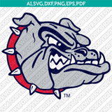 Gonzaga Bulldogs Logo SVG Bundle | NCAA College Vector Cricut
