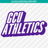 GCU Lopes Grand Canyon Antelopes Logo SVG Bundle | NCAA College Vector Cricut