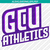 GCU Lopes Grand Canyon Antelopes Logo SVG Bundle | NCAA College Vector Cricut