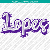 GCU Lopes Grand Canyon Antelopes Logo SVG Bundle | NCAA College Vector Cricut