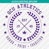 GCU Lopes Grand Canyon Antelopes Logo SVG Bundle | NCAA College Vector Cricut