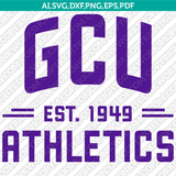 GCU Lopes Grand Canyon Antelopes Logo SVG Bundle | NCAA College Vector Cricut