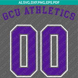 GCU Lopes Grand Canyon Antelopes Logo SVG Bundle | NCAA College Vector Cricut
