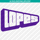 GCU Lopes Grand Canyon Antelopes Logo SVG Bundle | NCAA College Vector Cricut
