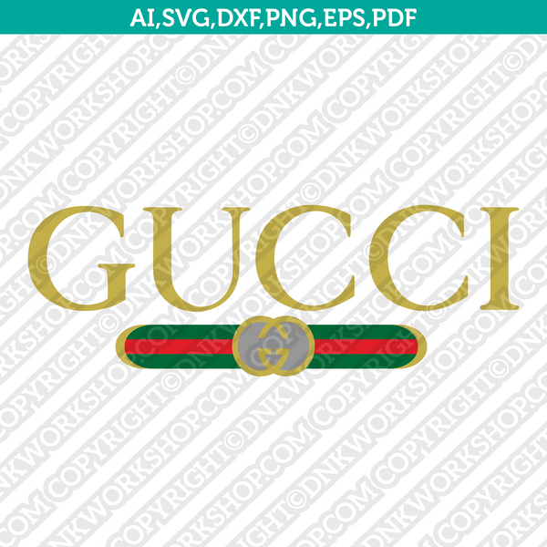 Gucci Logo SVG Cut File Cricut Clipart Dxf Eps Png Silhouette Cameo ...