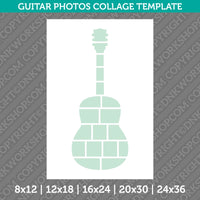Guitar Photo Collage Template