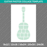 Guitar Photo Collage Template