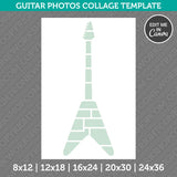 Guitar Photo Collage Template