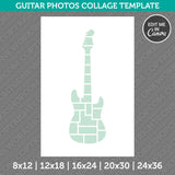 Guitar Photo Collage Template