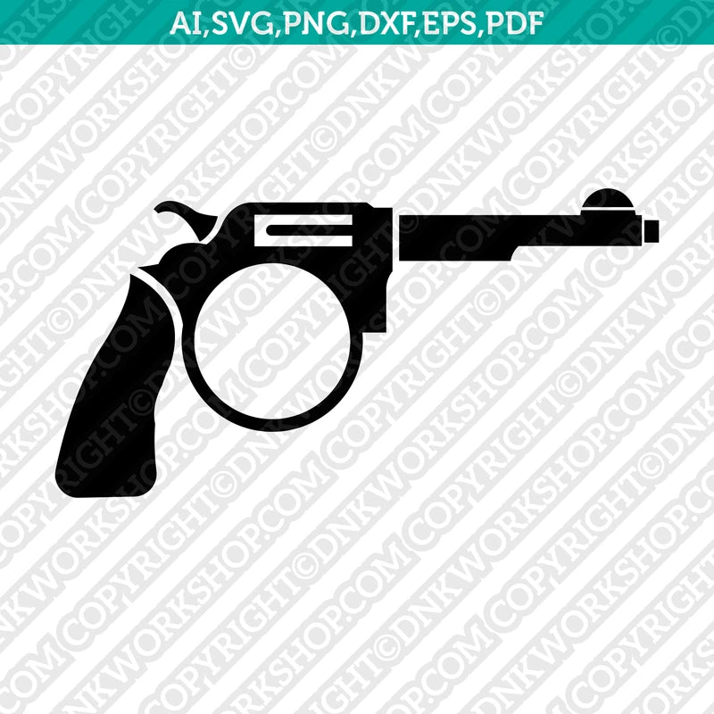 Gun Glock Monogram Frame SVG Cricut Cut File Clipart Png Eps Dxf ...