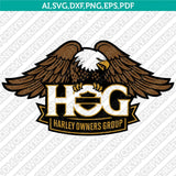 Harley Davidson SVG Bundle | Biker Club Logo Vector Cricut