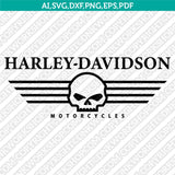 Harley Davidson SVG Bundle | Biker Club Logo Vector Cricut