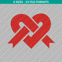 First Aid Heart Embroidery Design - 6 Sizes - INSTANT DOWNLOAD