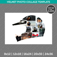 Biker Rider  Photo Collage Template Canva PDF