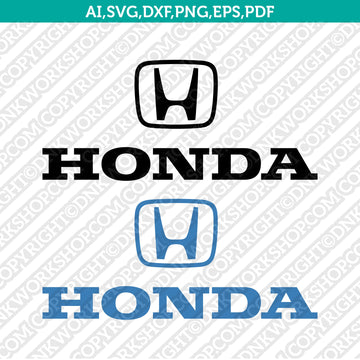 Honda logo SVG cut file
