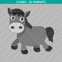 Horse Embroidery Design - 6 Sizes - INSTANT DOWNLOAD