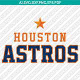 Houston Astros SVG Bundle – MLB Baseball Logo Vector Cricut