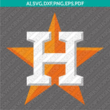 Houston Astros SVG Bundle – MLB Baseball Logo Vector Cricut