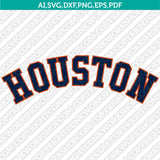 Houston Astros SVG Bundle – MLB Baseball Logo Vector Cricut