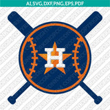 Houston Astros SVG Bundle – MLB Baseball Logo Vector Cricut