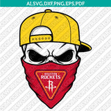 Houston Rockets Logo SVG | PNG Vector Cricut Silhouette