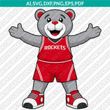 Houston Rockets Logo SVG | PNG Vector Cricut Silhouette