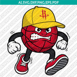 Houston Rockets Logo SVG | PNG Vector Cricut Silhouette
