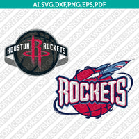 Houston Rockets SVG Logo | Clean Vector Cut Files – DNKWorkshop