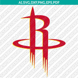 Houston Rockets Logo SVG | PNG Vector Cricut Silhouette