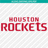Houston Rockets Logo SVG | PNG Vector Cricut Silhouette