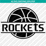 Houston Rockets Logo SVG | PNG Vector Cricut Silhouette