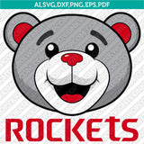 Houston Rockets Logo SVG | PNG Vector Cricut Silhouette