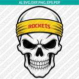 Houston Rockets Logo SVG | PNG Vector Cricut Silhouette