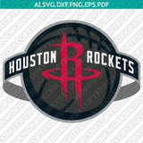Houston Rockets Logo SVG | PNG Vector Cricut Silhouette
