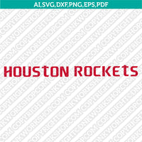 Houston Rockets SVG Logo | Clean Vector Cut Files – DNKWorkshop