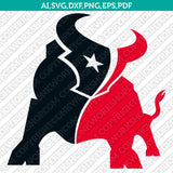 Houston Texans SVG Bundle – NFL Football Logo Vector Files Cricut