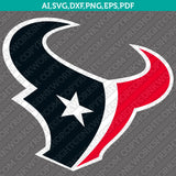 Houston Texans SVG Bundle – NFL Football Logo Vector Files Cricut