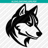 Husky Dog SVG Mascot Cut File Cricut Clipart Png