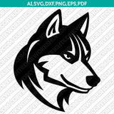 Husky Dog SVG Mascot Cut File Cricut Clipart Png