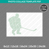 Hockey Photo Collage Canva PDF