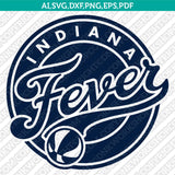 Indiana Fever Logo SVG Bundle | WNBA Vector Cricut