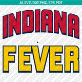 Indiana Fever Logo SVG Bundle | WNBA Vector Cricut