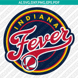Indiana Fever Logo SVG Bundle | WNBA Vector Cricut