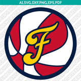 Indiana Fever Logo SVG Bundle | WNBA Vector Cricut
