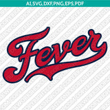 Indiana Fever Logo SVG Bundle | WNBA Vector Cricut