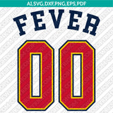Indiana Fever Logo SVG Bundle | WNBA Vector Cricut