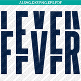 Indiana Fever Logo SVG Bundle | WNBA Vector Cricut